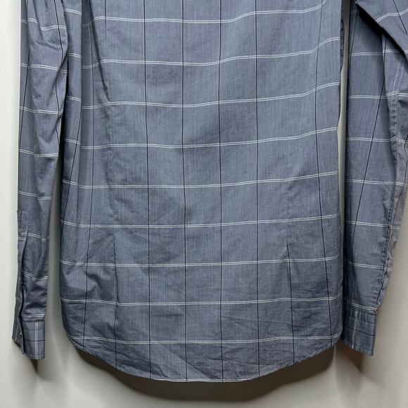 Boss Hugo Boss Gray Slim Fit Button Up Shirt Size S - Picture 9 of 9